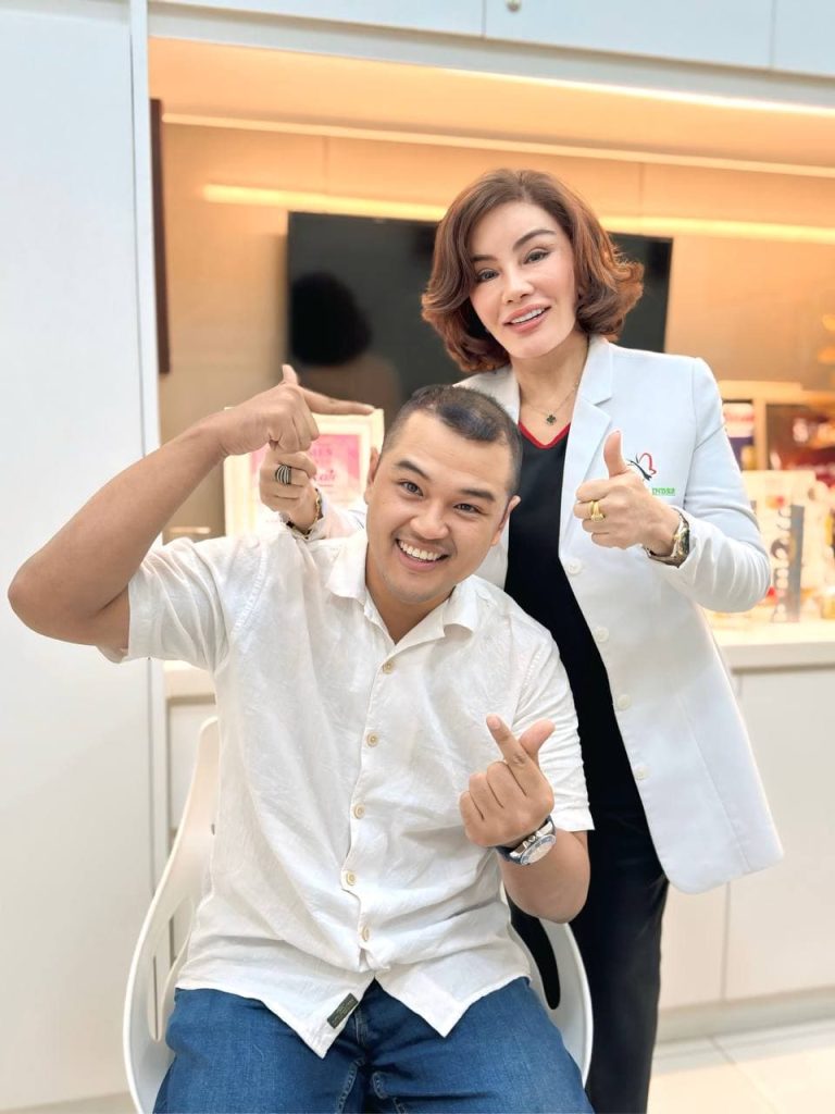 iplushairregrowthexpert after Treatment Happy Patient